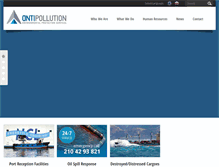 Tablet Screenshot of antipollution.com